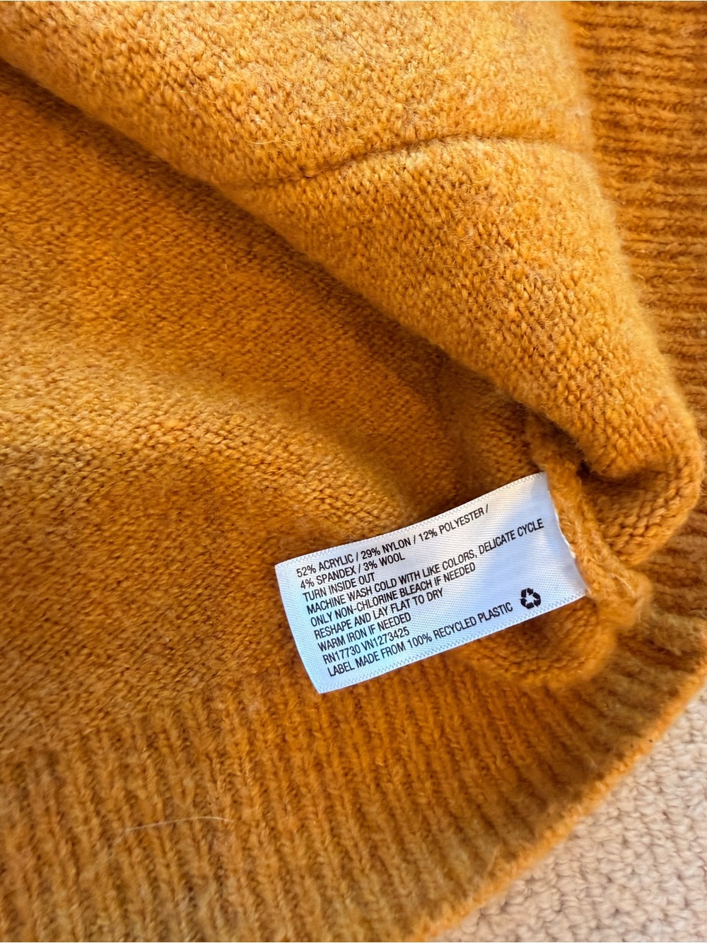 Universal Thread Mustard V-Neck Button Cardigan - Picture 5 of 5